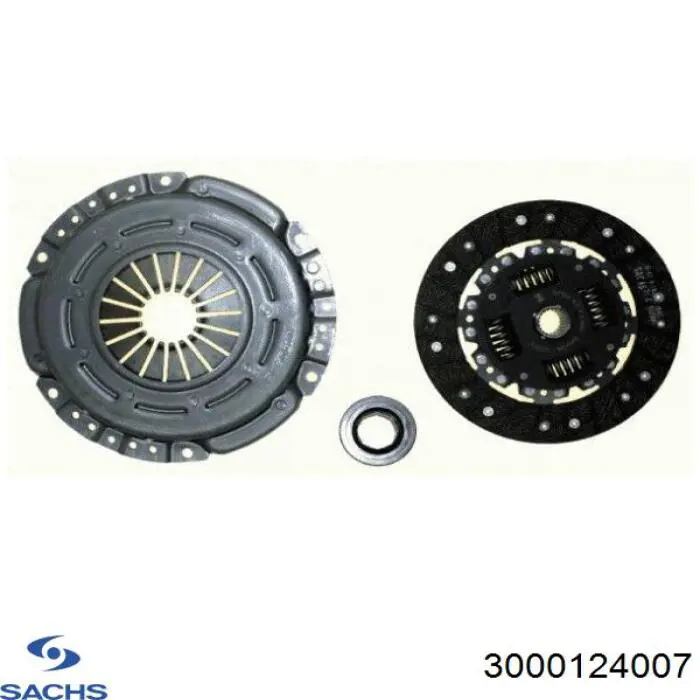 Комплект сцепления (3 части) Sachs 3000124007 цена, от 107.89 USD