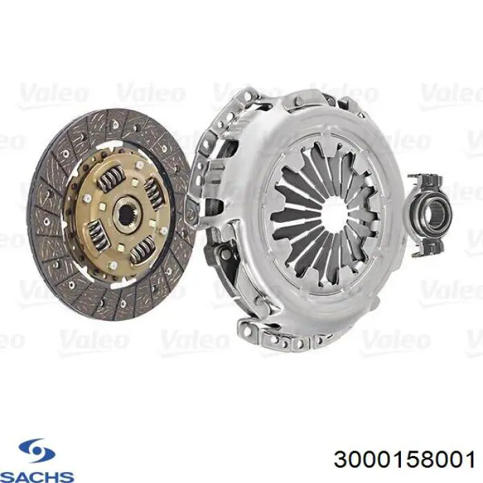 Комплект сцепления (3 части) Sachs 3000158001 цена, от 74.00 USD