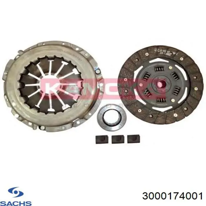 Комплект сцепления (3 части) Sachs 3000174001 цена, от 121.69 USD