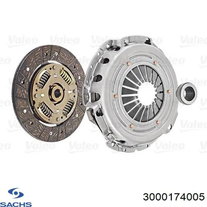 Комплект сцепления (3 части) Sachs 3000174005 цена, от 83.31 USD