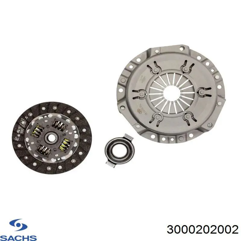 Комплект сцепления (3 части) Sachs 3000202002 цена, от 79.76 USD