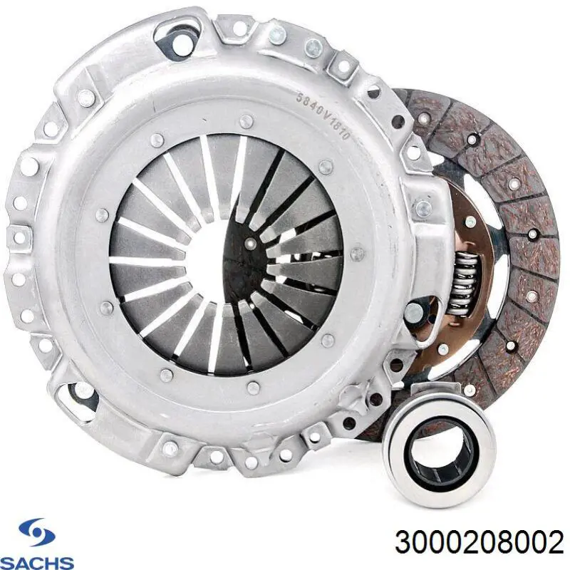 Комплект сцепления (3 части) Sachs 3000208002 цена, от 139.44 USD