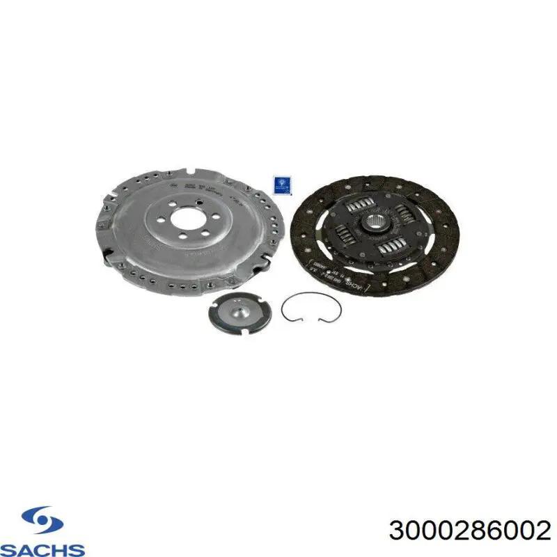 Комплект сцепления (3 части) Sachs 3000286002 цена, от 93.76 USD