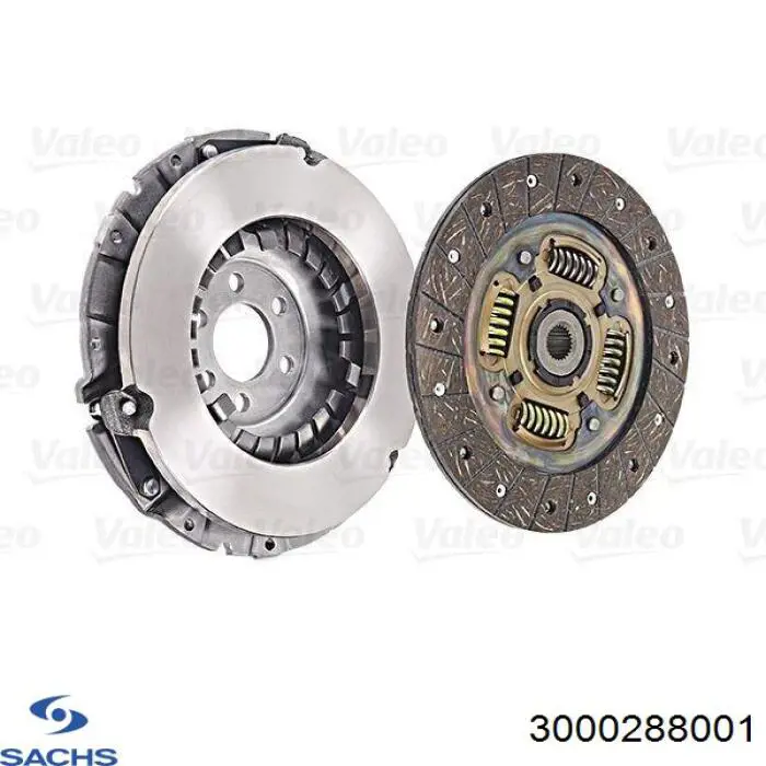Комплект сцепления (3 части) Sachs 3000288001 цена, от 96.56 USD