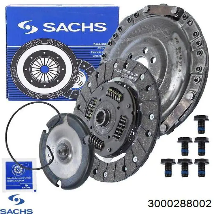 3000288002 Sachs kit de embraiagem (3 peças)