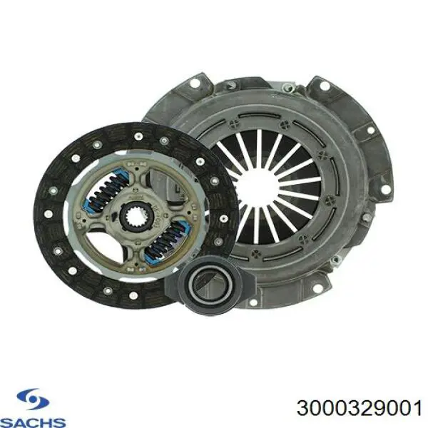 Комплект сцепления (3 части) Sachs 3000329001 цена, от 100.36 USD