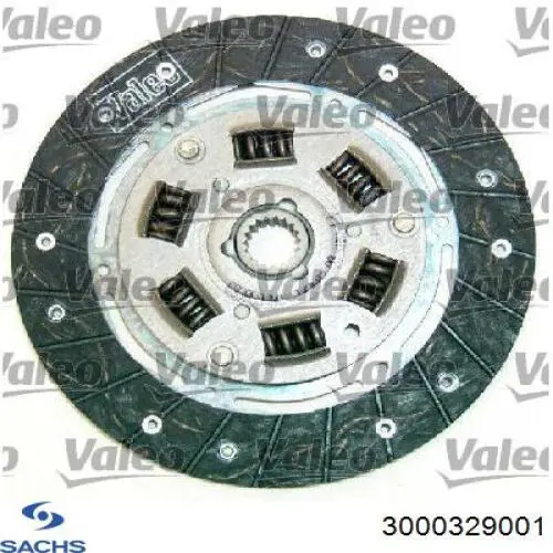 Купить 3000329001 Sachs Комплект сцепления (диск, корзина, подшипник)