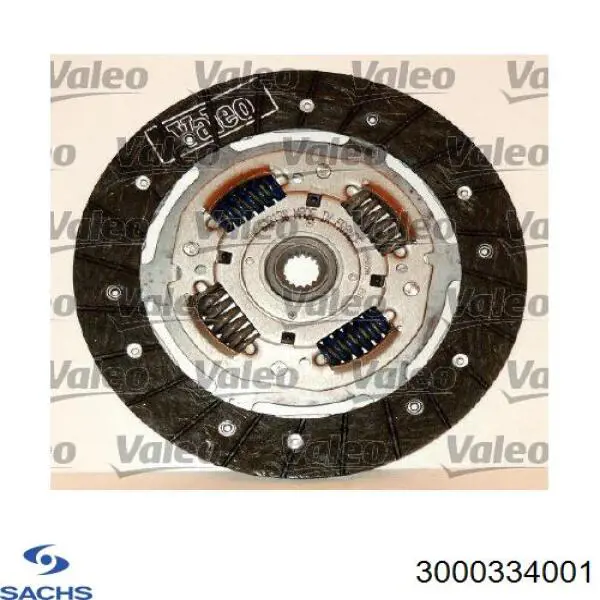 Комплект сцепления (3 части) Sachs 3000334001 цена, от 119.81 USD