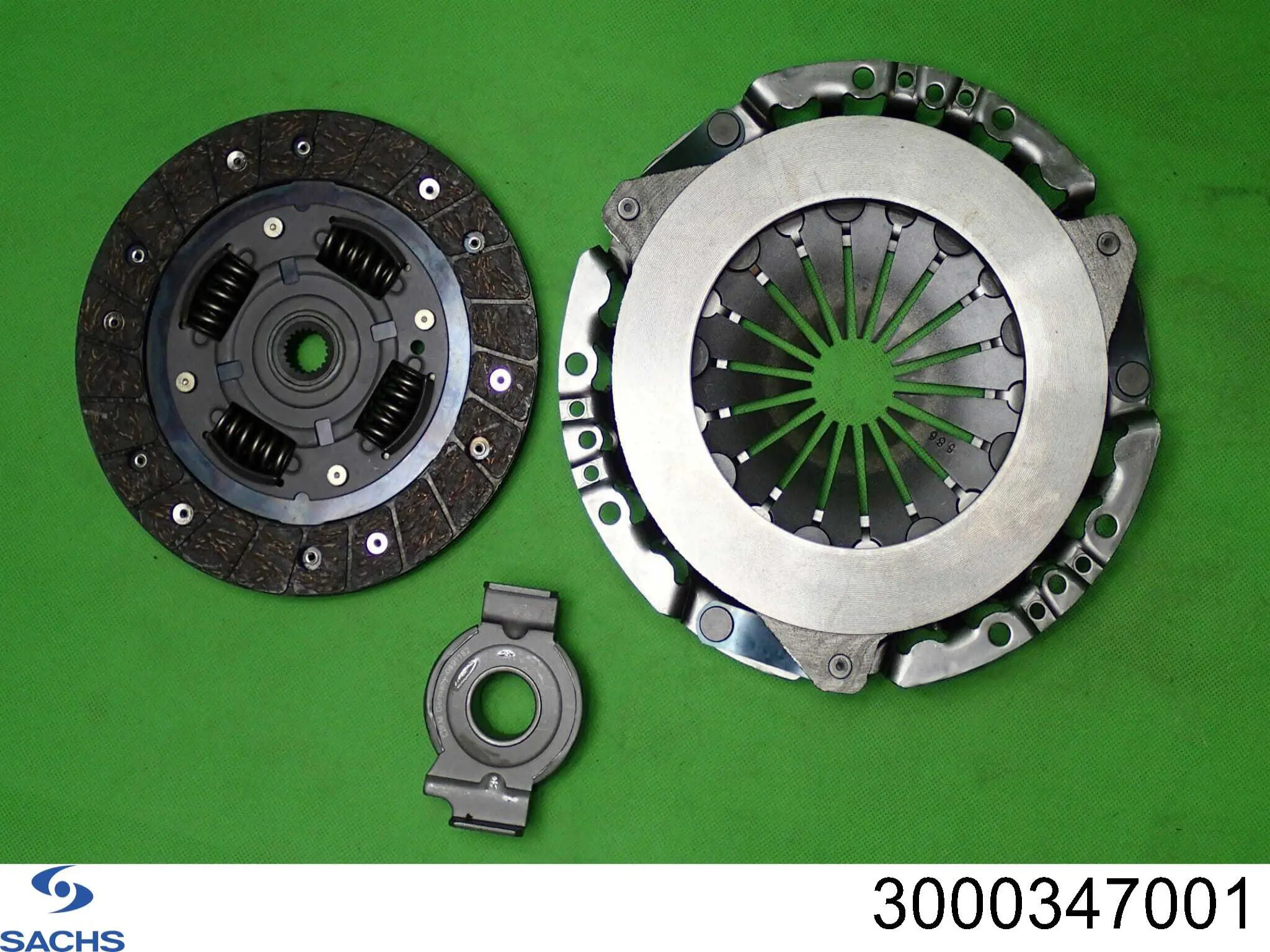 Купить 3000347001 Sachs Комплект сцепления (диск, корзина, подшипник)