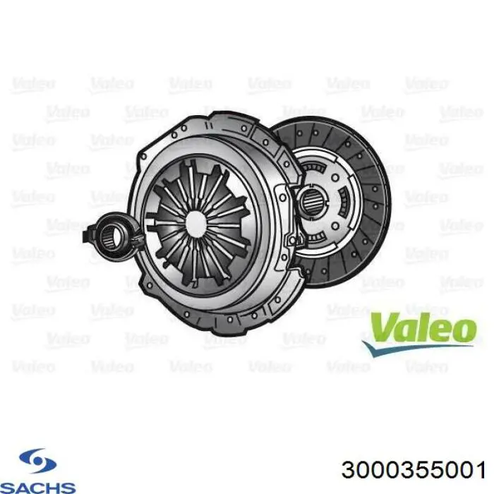 3000355001 Sachs Сцепление в сборе