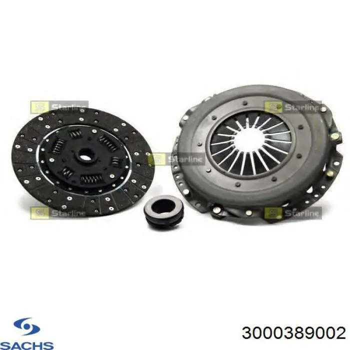 Комплект сцепления (3 части) Sachs 3000389002 цена, от 157.21 USD