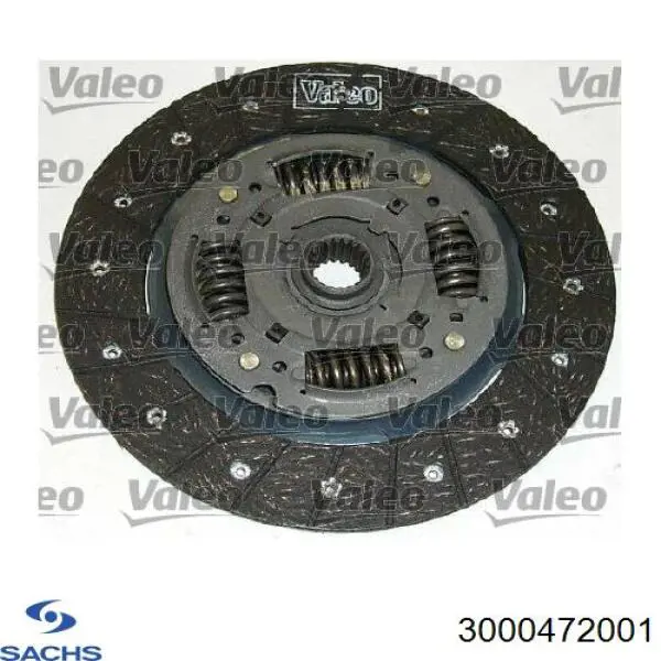 Комплект сцепления (3 части) Sachs 3000472001 цена, от 141.00 USD