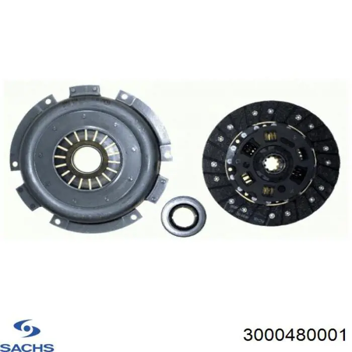 Комплект сцепления (3 части) Sachs 3000480001 цена, от 184.97 USD
