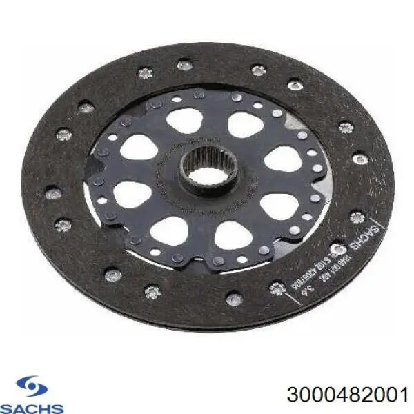 Купить 3000482001 Sachs Комплект сцепления (диск, корзина, подшипник)