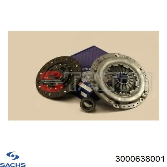 Комплект сцепления (3 части) Sachs 3000638001 цена, от 96.67 USD