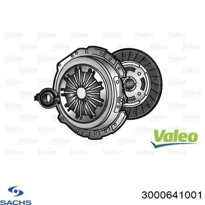 Комплект сцепления (3 части) Sachs 3000641001 цена, от 178.59 USD