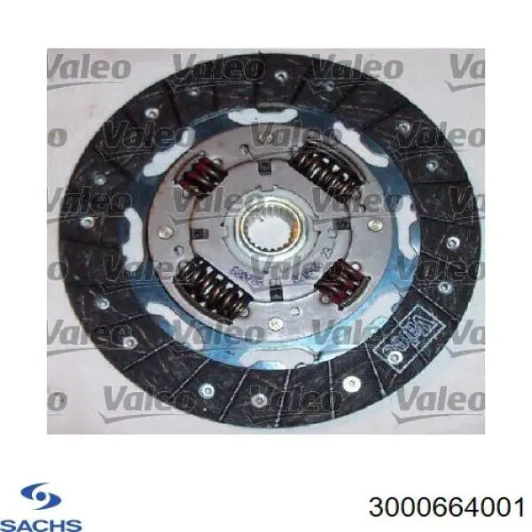 Сцепление 3000664001 Sachs
