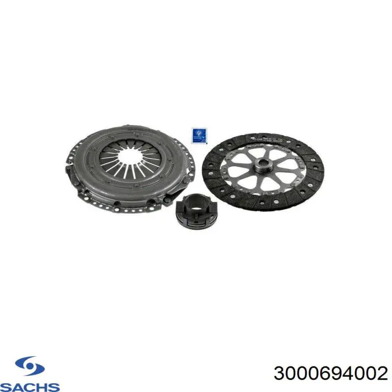 Комплект сцепления (3 части) Sachs 3000694002 цена, от 184.12 USD