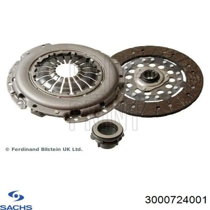 Комплект сцепления (3 части) Sachs 3000724001 цена, от 181.25 USD