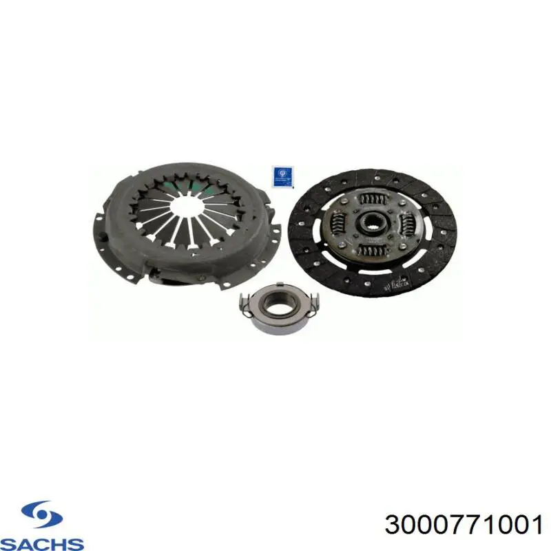 Комплект сцепления (3 части) Sachs 3000771001 цена, от 114.51 USD