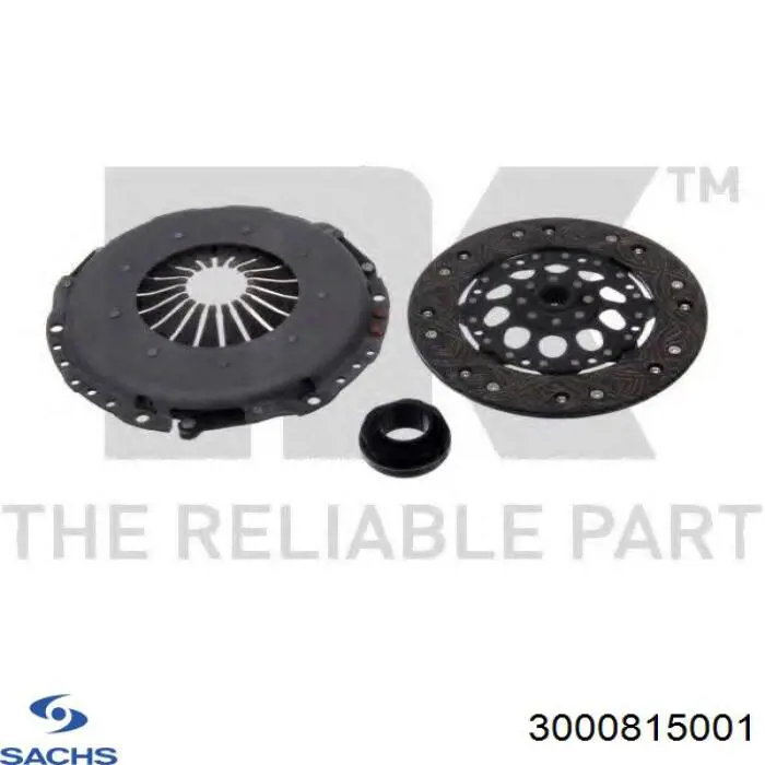 Купить 3000815001 Sachs Комплект сцепления (диск, корзина, подшипник)