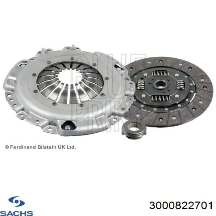 Комплект сцепления (3 части) Sachs 3000822701 цена, от 156.77 USD