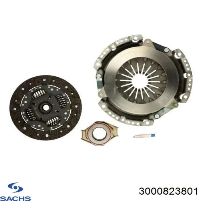 Комплект сцепления (3 части) Sachs 3000823801 цена, от 86.23 USD