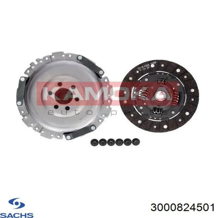 Купить 3000824501 Sachs Комплект сцепления (диск, корзина, подшипник)
