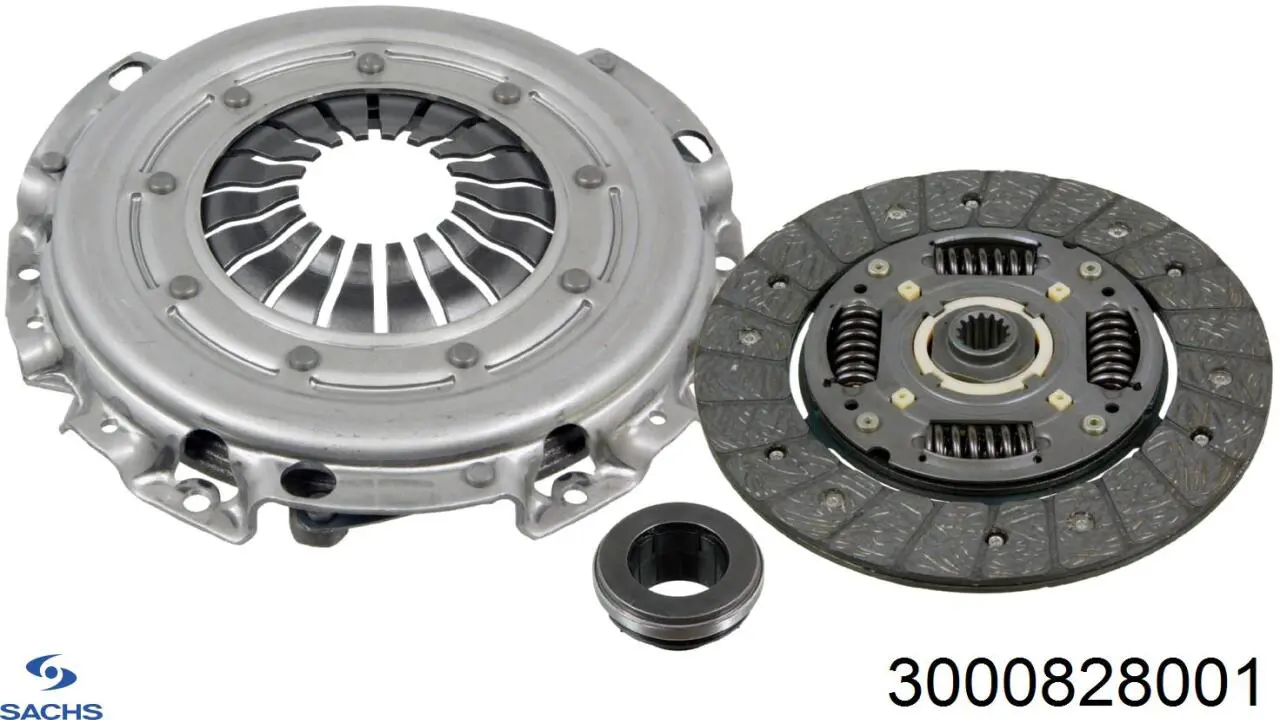 Комплект сцепления (3 части) Sachs 3000828001 цена, от 82.01 USD