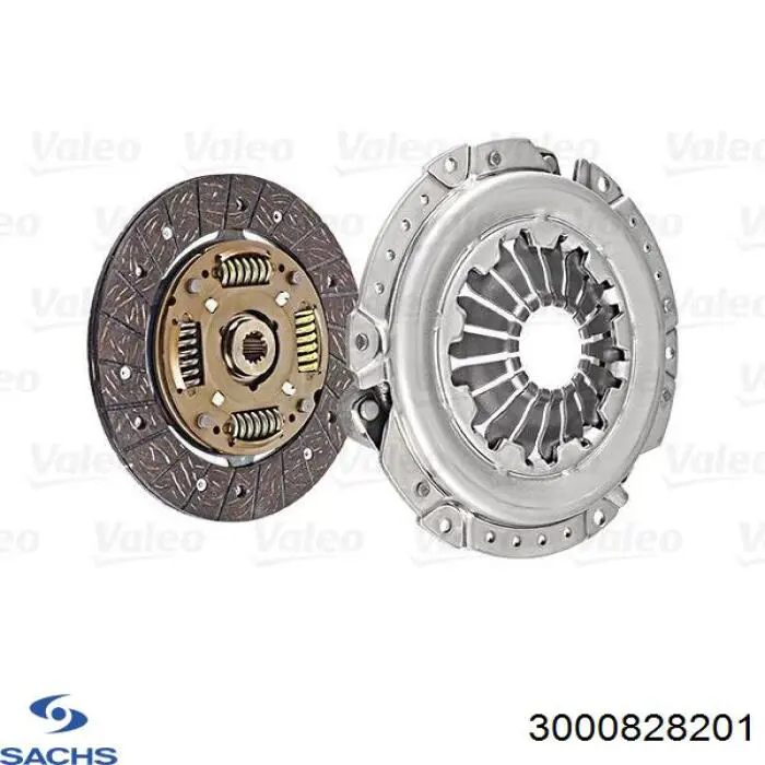 Купить 3000828201 Sachs Комплект сцепления (диск, корзина, подшипник)