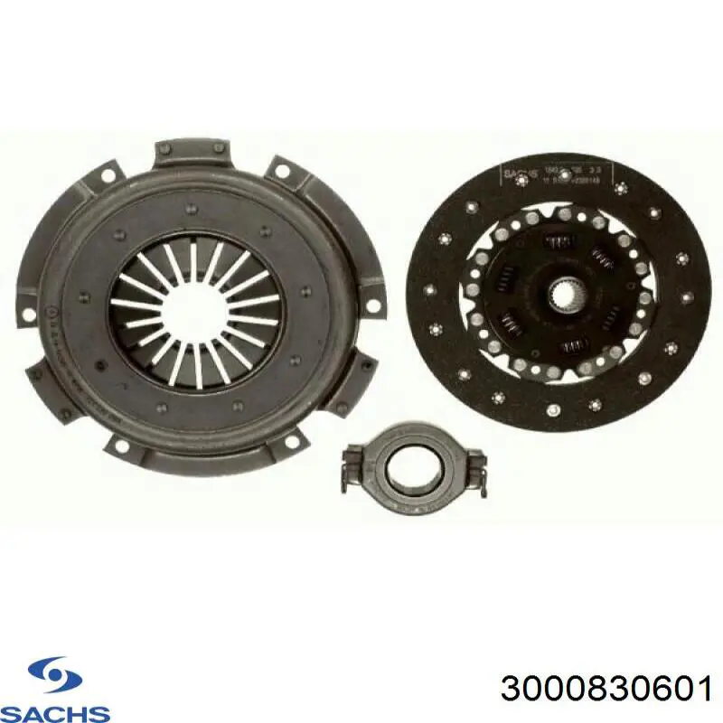 Купить 3000830601 Sachs Комплект сцепления (диск, корзина, подшипник)