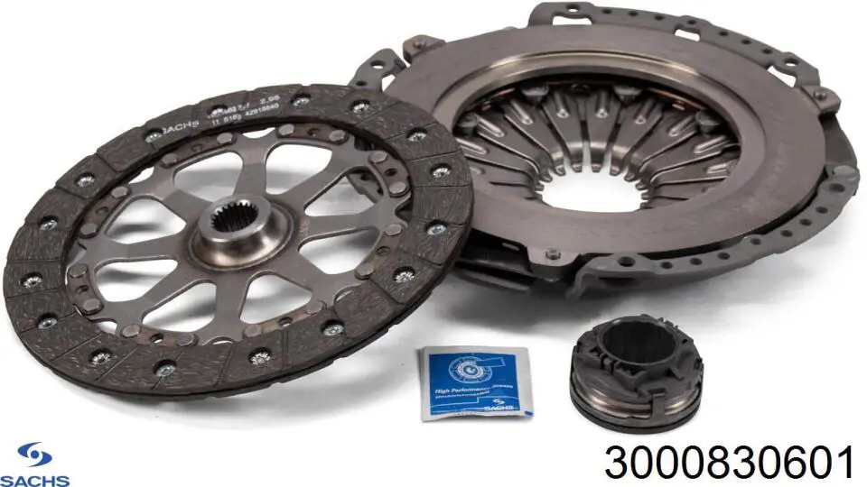 Комплект сцепления (3 части) Sachs 3000830601 цена, от 296.26 USD