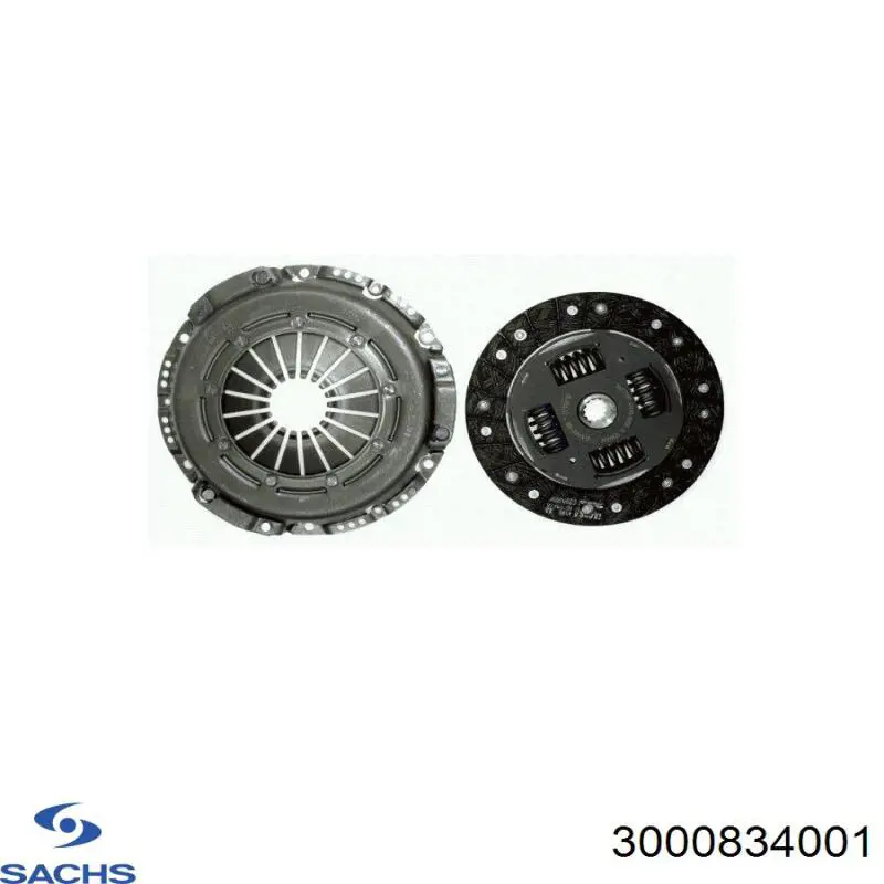 Комплект сцепления (3 части) Sachs 3000834001 цена, от 182.51 USD