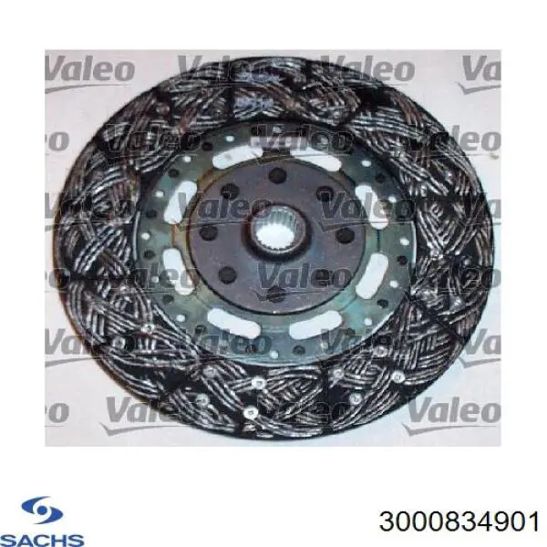 Купить 3000834901 Sachs Комплект сцепления (диск, корзина, подшипник)