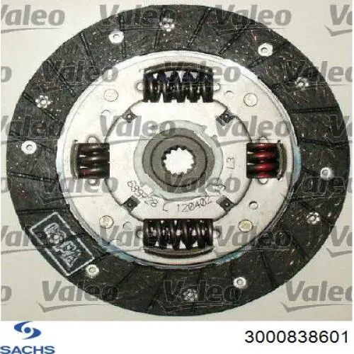 Купить 3000838601 Sachs Комплект сцепления (диск, корзина, подшипник)