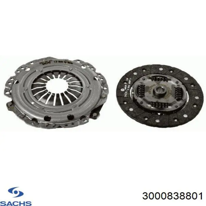 Compre 3000838801 Sachs Kit de embraiagem (3 peças)