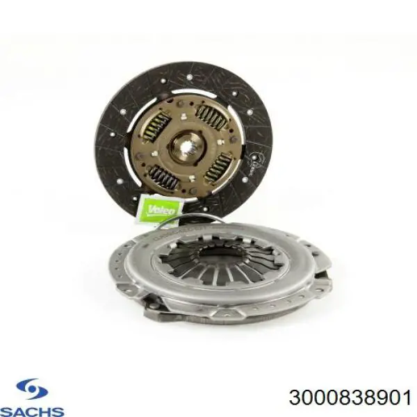 Комплект сцепления (3 части) Sachs 3000838901 цена, от 94.21 USD