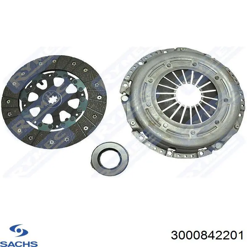 Комплект сцепления (3 части) Sachs 3000842201 цена, от 698.86 USD