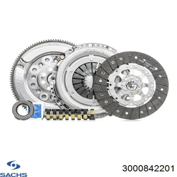Купить 3000842201 Sachs Комплект сцепления (диск, корзина, подшипник)