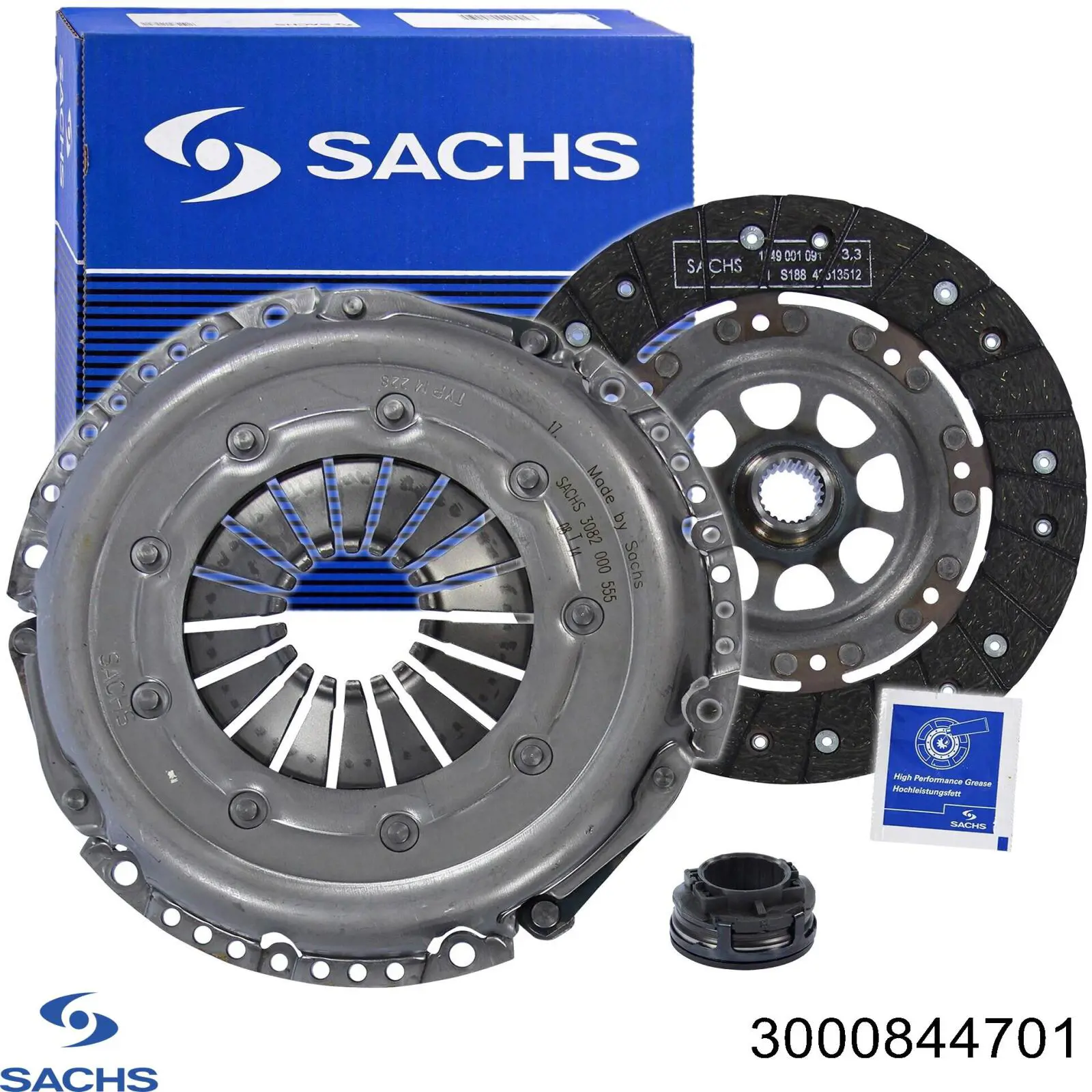 Комплект сцепления Sachs 3000844701