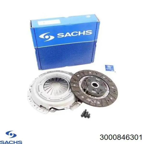 3000846301 Sachs kit de embraiagem (3 peças)