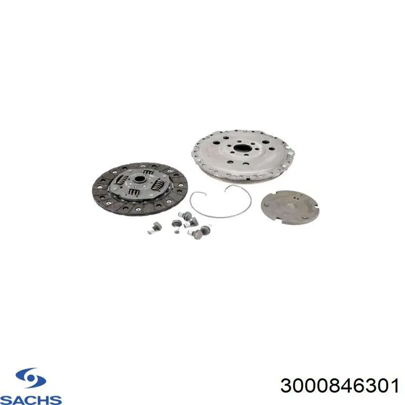 Комплект сцепления (3 части) Sachs 3000846301 цена, от 165.11 USD