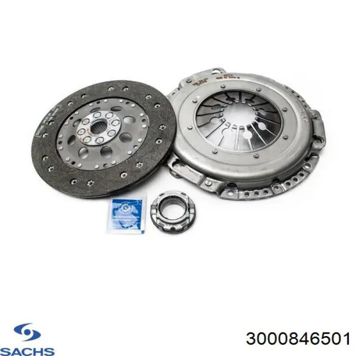 Купить 3000846501 Sachs Комплект сцепления (диск, корзина, подшипник)
