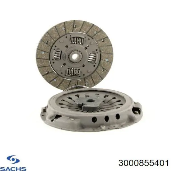 Купить 3000855401 Sachs Комплект сцепления (диск, корзина, подшипник)