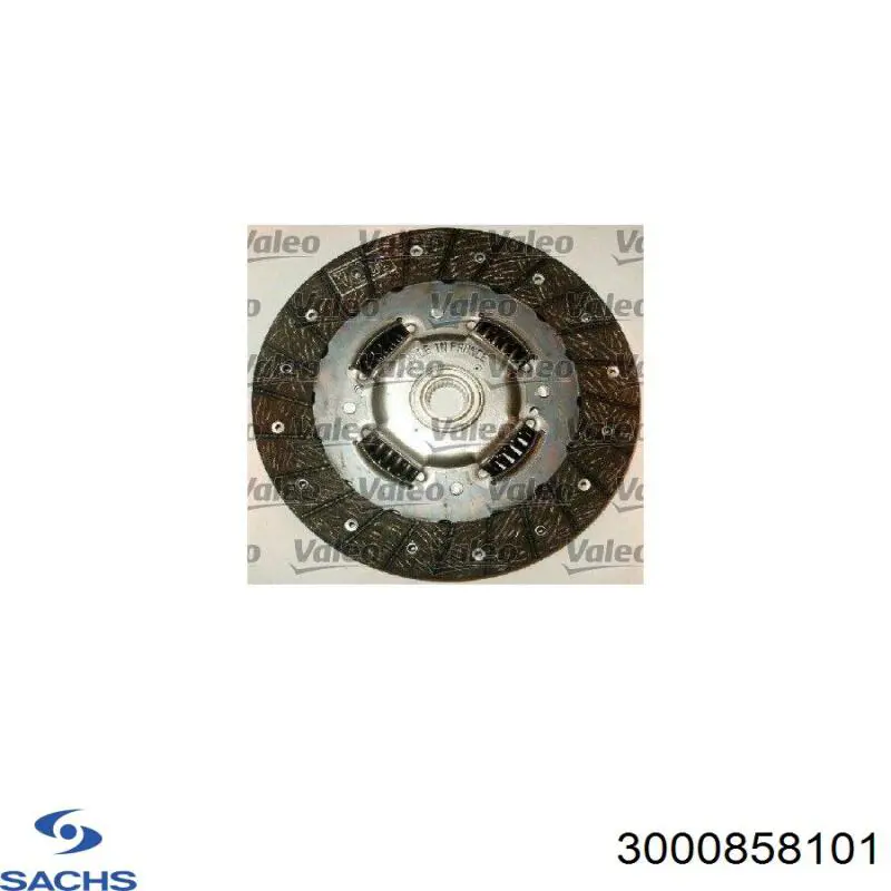 Купить 3000858101 Sachs Комплект сцепления (диск, корзина, подшипник)