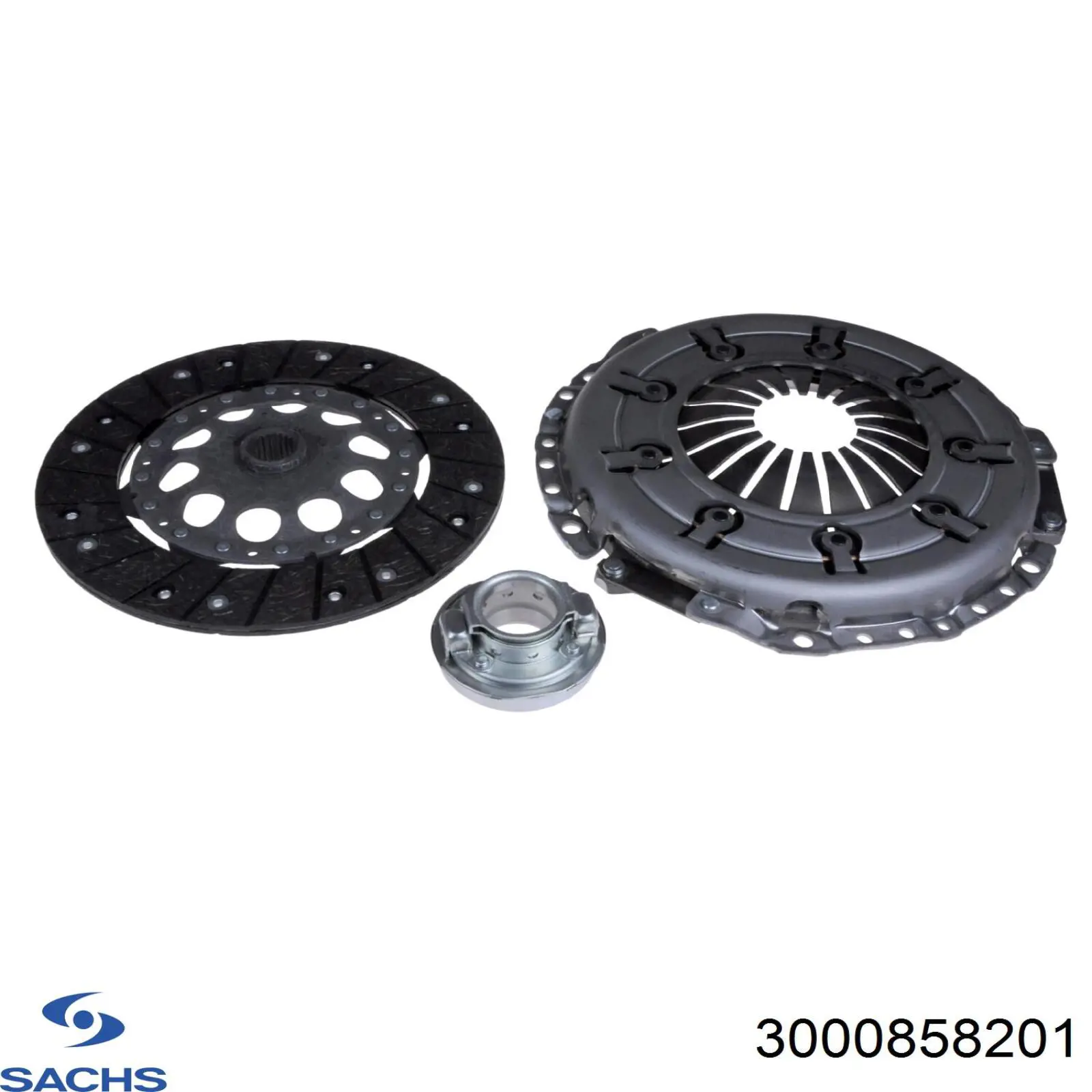 Купить 3000858201 Sachs Комплект сцепления (диск, корзина, подшипник)