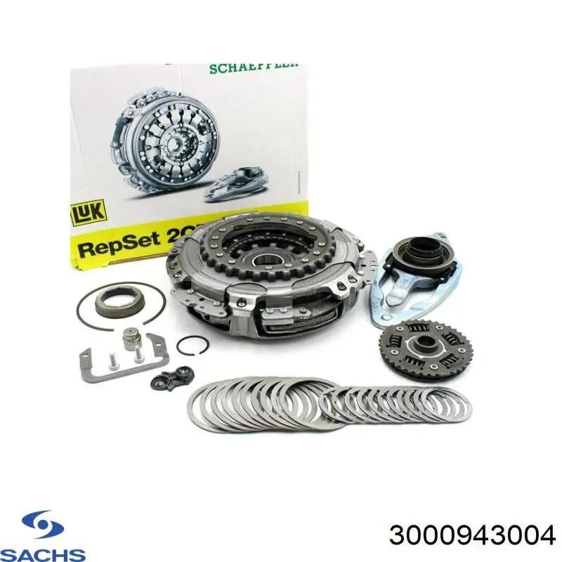 Комплект сцепления (3 части) Sachs 3000943004 цена, от 535.14 USD