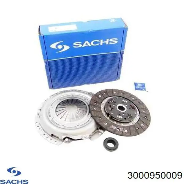 3000950009 Sachs kit de embraiagem (3 peças)