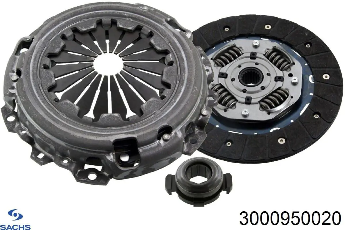 Купить 3000950020 Sachs Комплект сцепления (диск, корзина, подшипник)