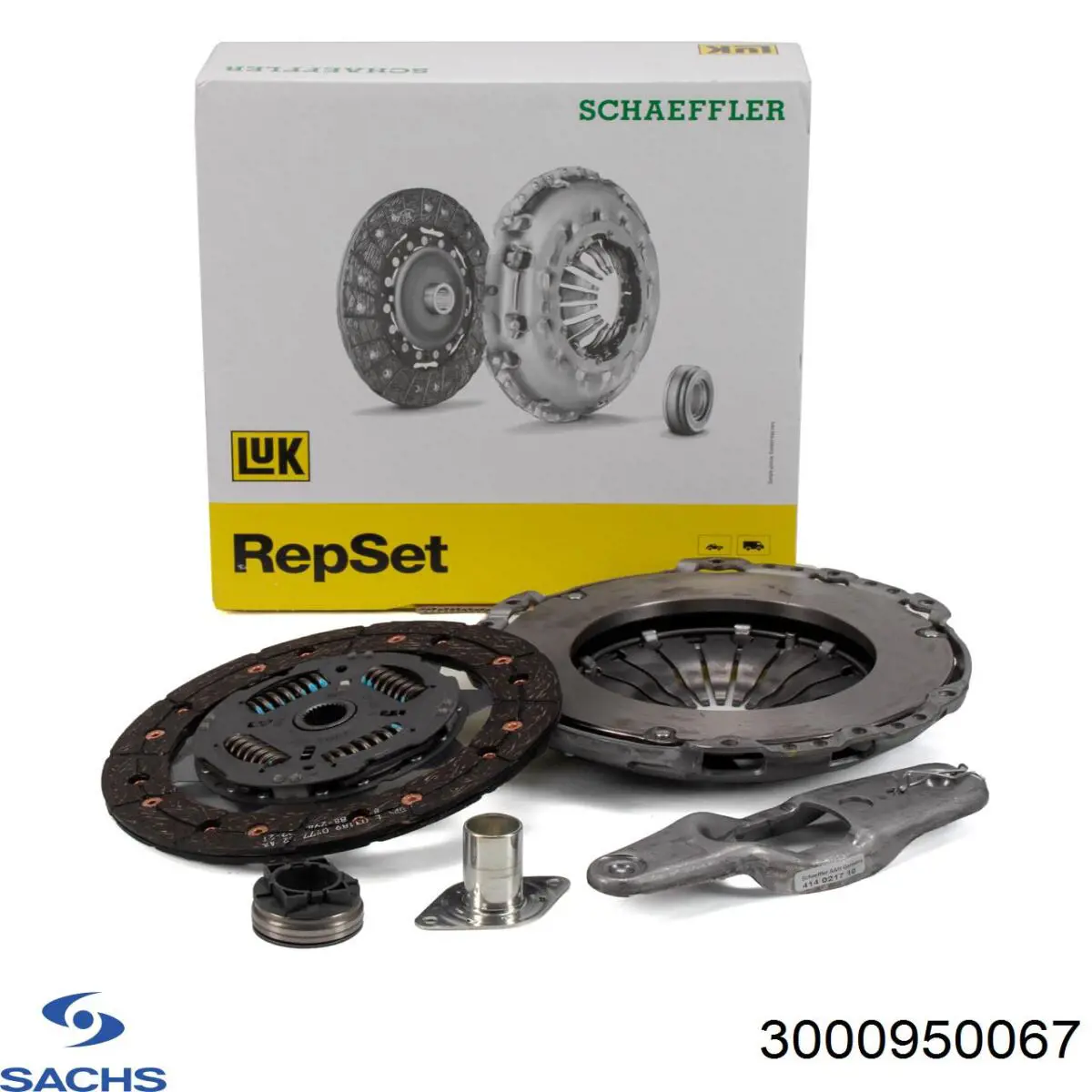 Комплект сцепления (3 части) Sachs 3000950067 цена, от 150.54 USD